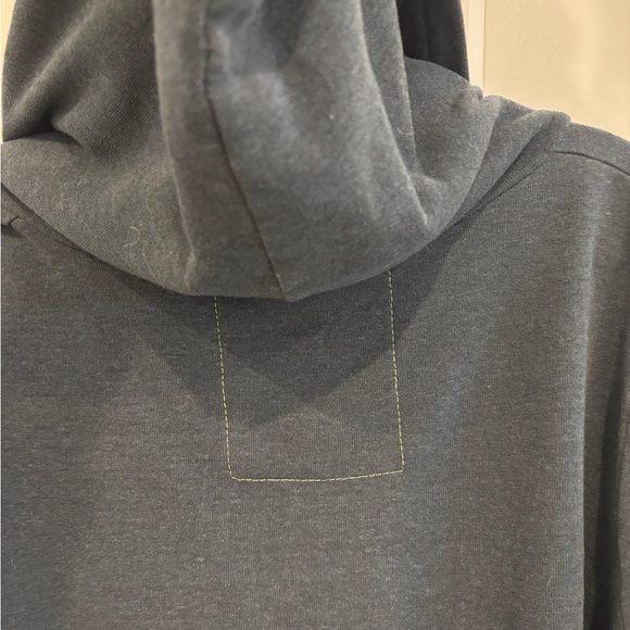 Aviator Nation Dark Gray Zip-Up Sweater with Green Lightning. Size XL - Picture 10 of 10